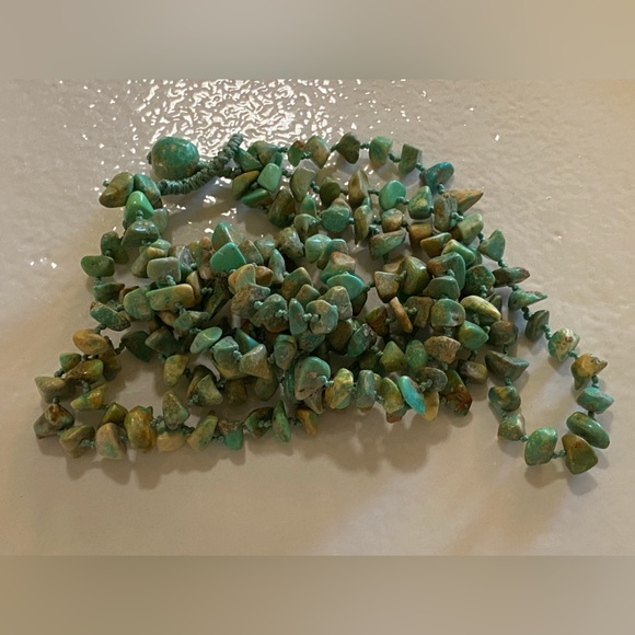 3 Strand Arizona Turquoise Necklace - Picture 4 of 4